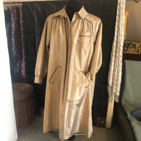 Valentino rain trench coat size 4 circa 1985 - Picture 12 of 15